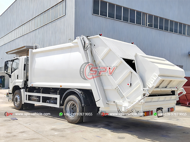 ISUZU GIGA 2 Axles Waste Collection Truck - Rear Left Side